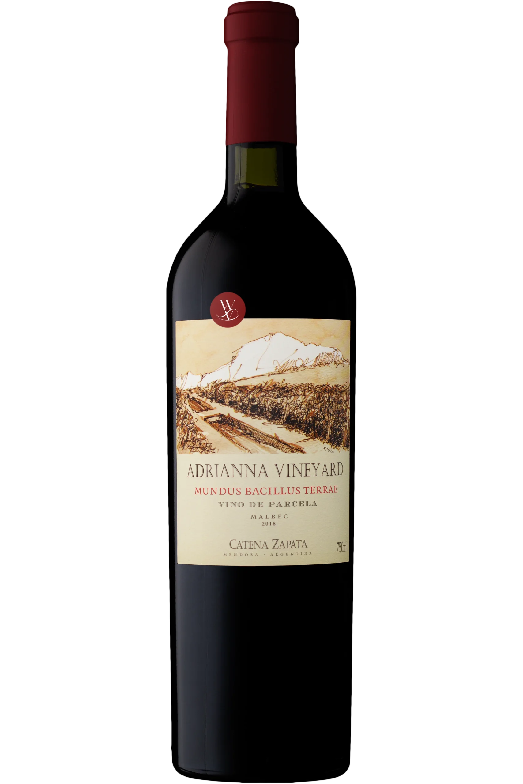 Adrianna Vineyard Mundus Bacillus Terrae Malbec Tinto 2018 - Bodega Catena Zapata