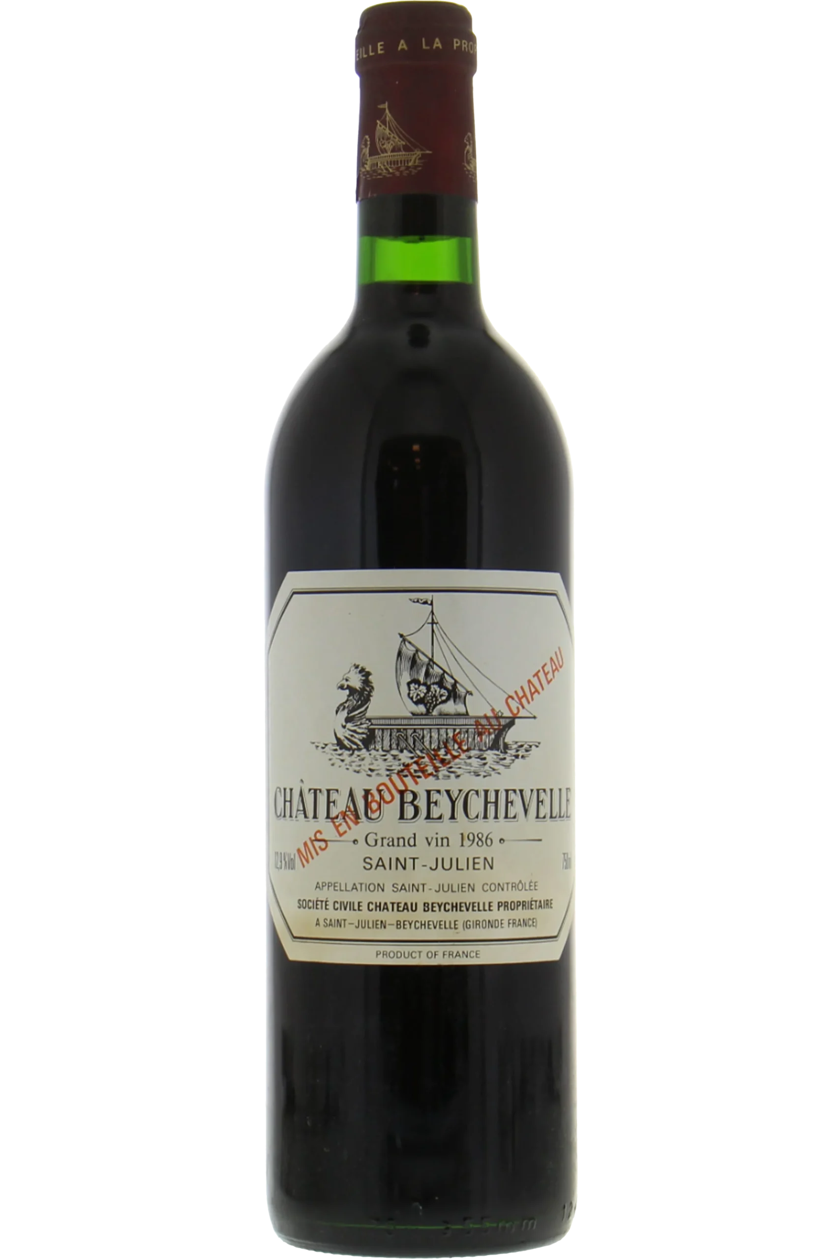 Château Beychevelle Tinto 1986