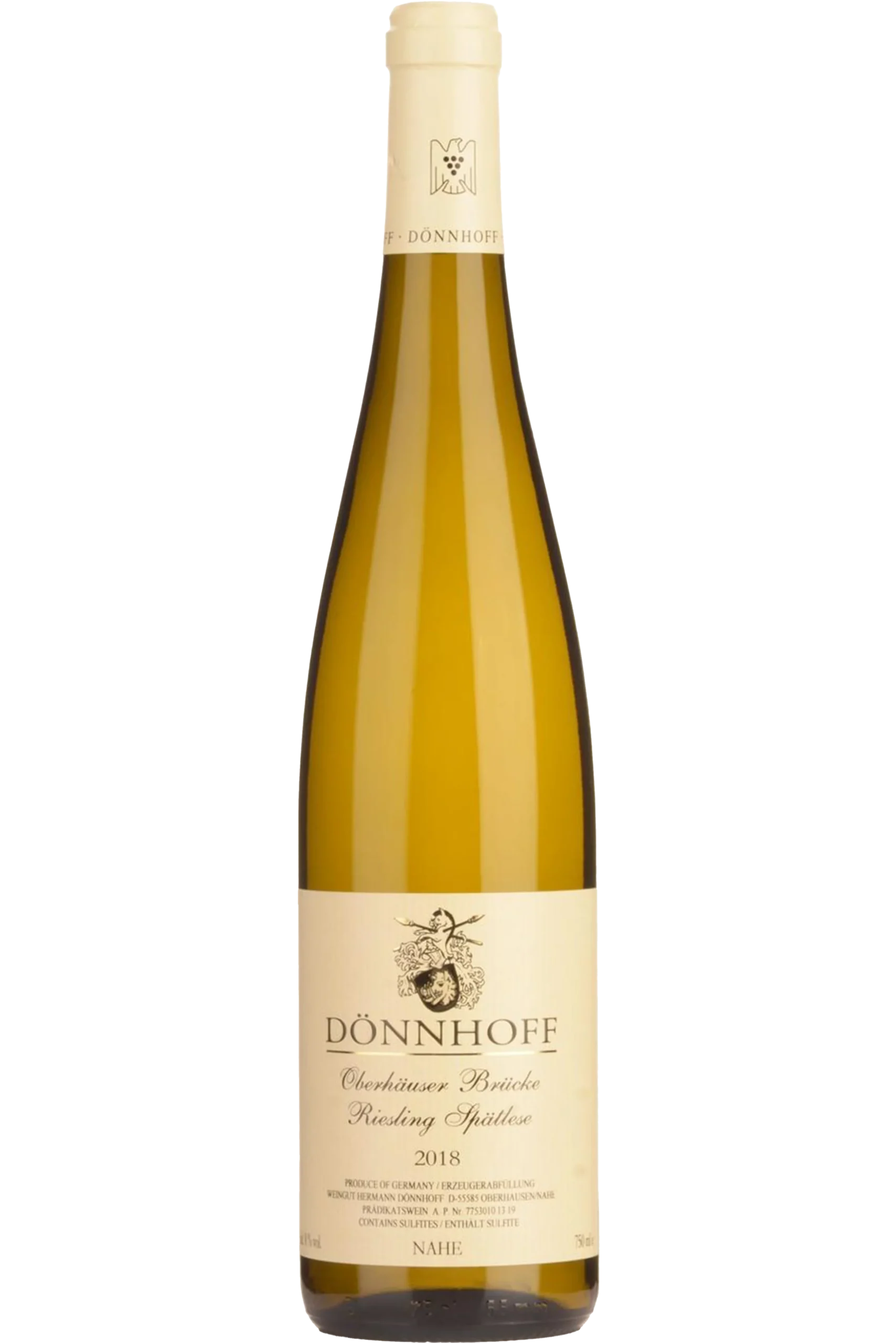 Donnhoff Riesling Auslese Oberhauser Brucke Monopol 2018 0,375L