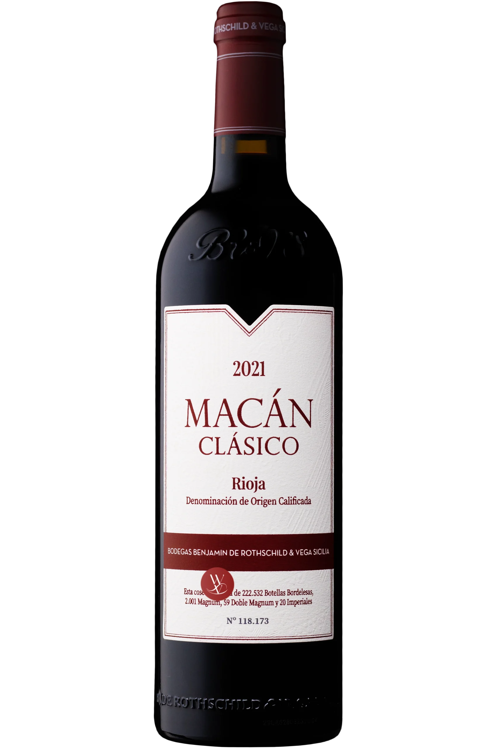 Macán Clásico Tinto 2021 - Bodegas Vega Sicilia