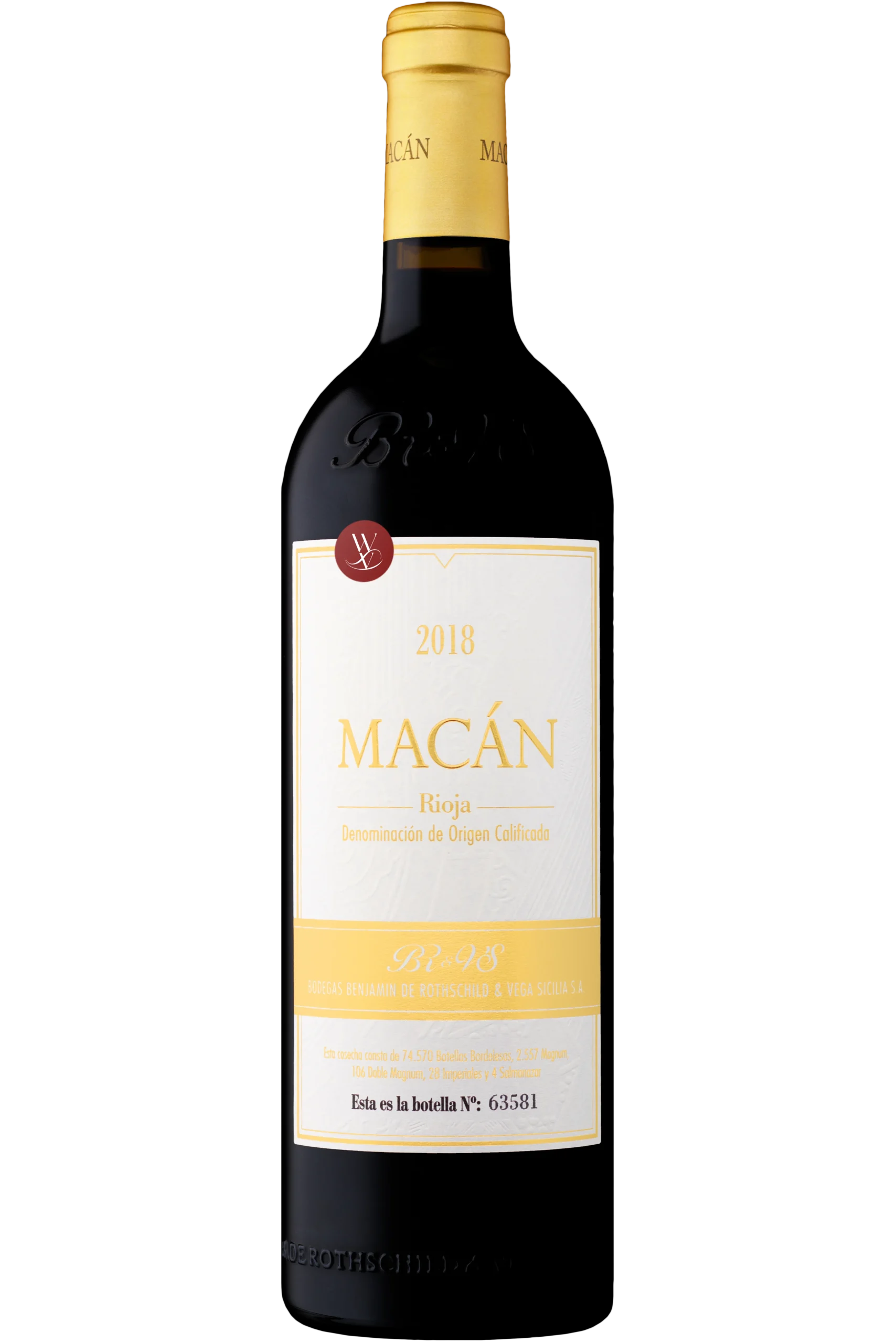 Macán Dourado Tinto 2018 - Bodegas Vega Sicilia
