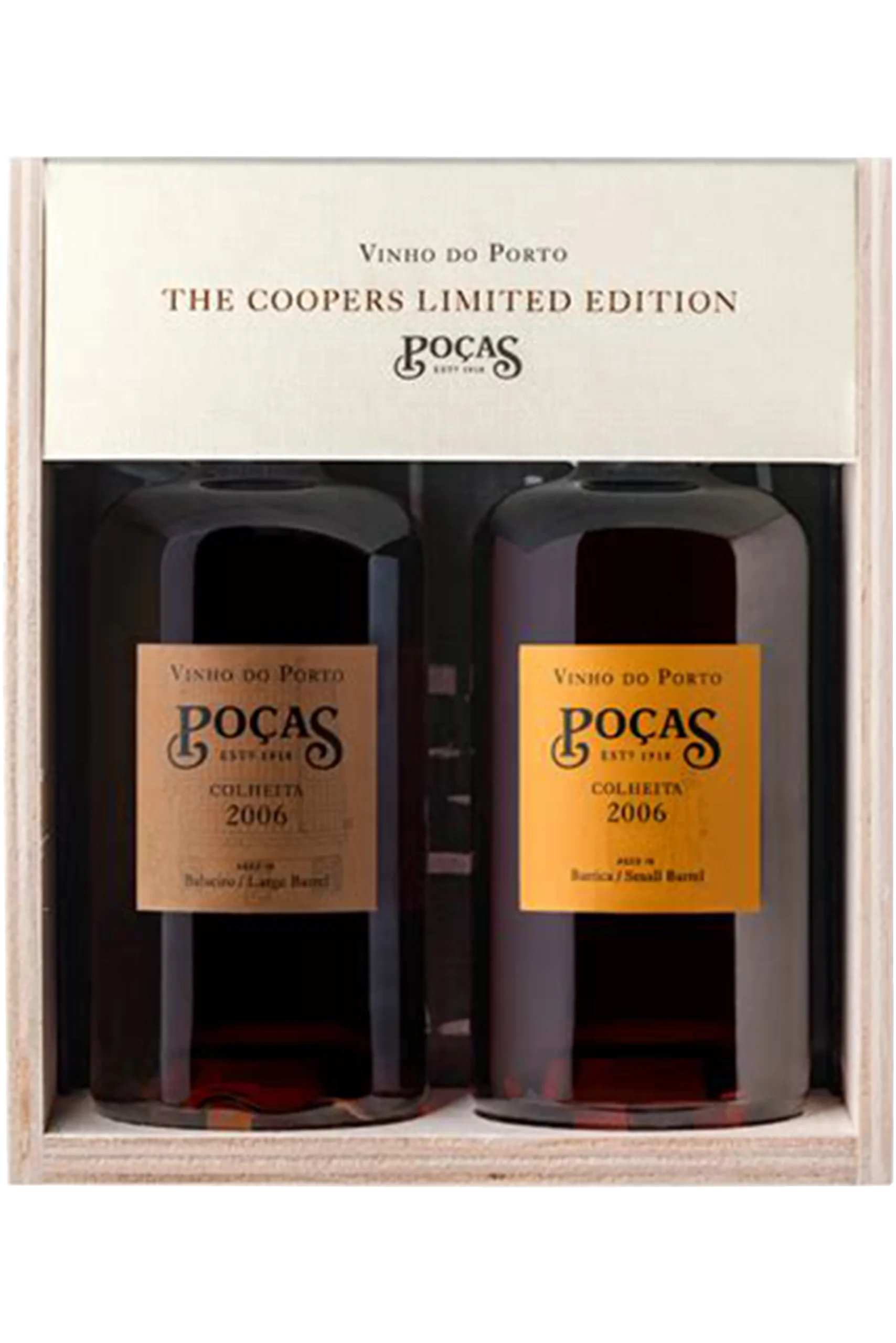 Poças The Cooper's Edition 2006 (2x50cl) - Poças Junior