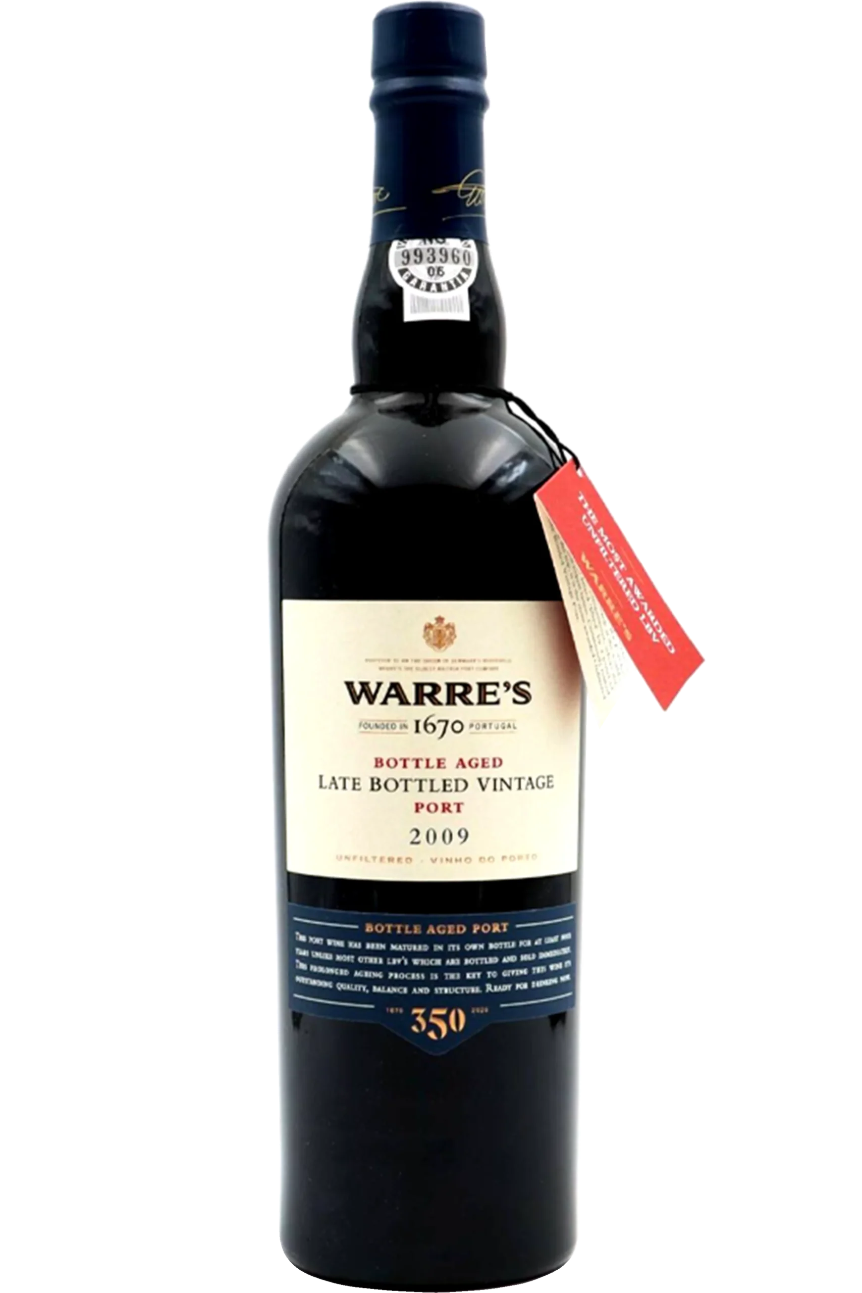 Warre's LBV Trad. 2010 (unfiltered) - Symington