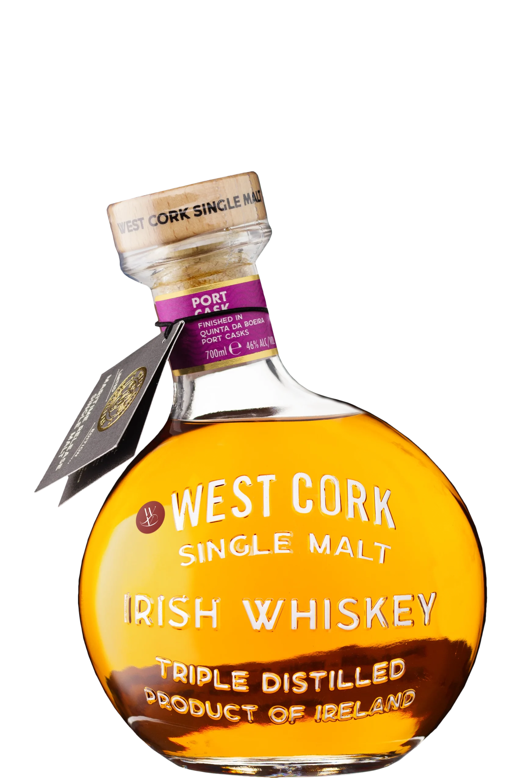 Whiskey West Cork Single Malt Port Cask