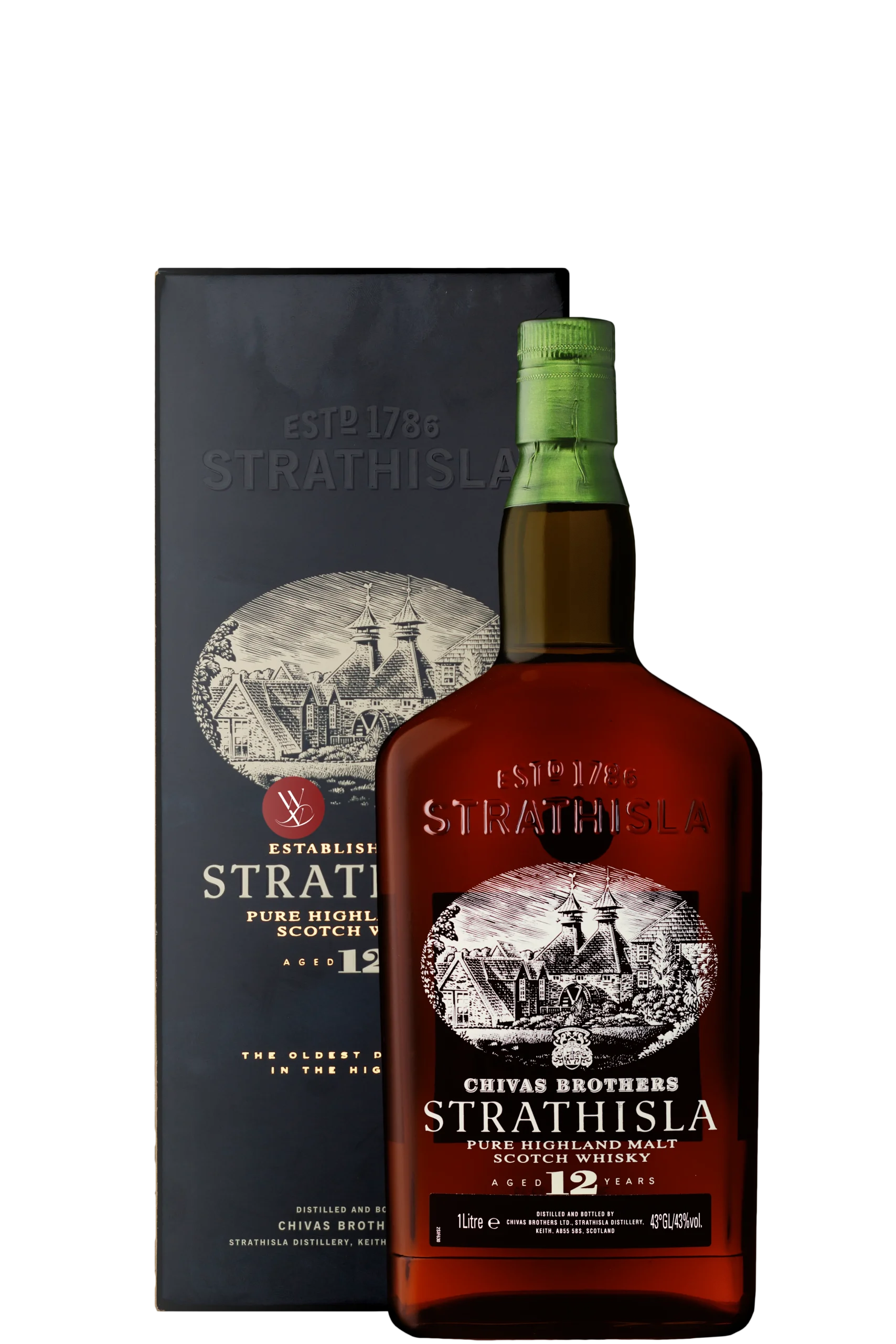 Whisky Strathisla 12 Años 1L - Chivas Regal