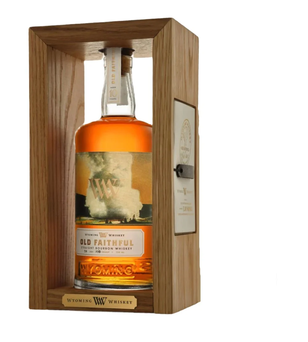 Wyoming Whiskey Old Faithful 10 Year Old Bourbon