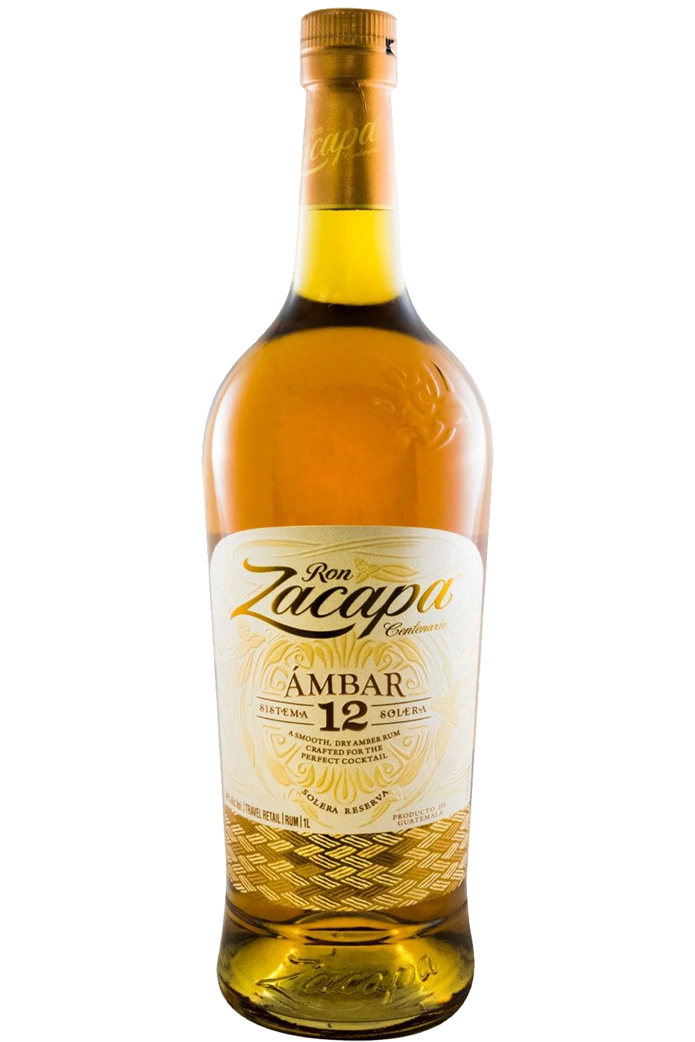 Zacapa Ámbar 12 Años 1L - Industrias Licoreras de Guatemala
