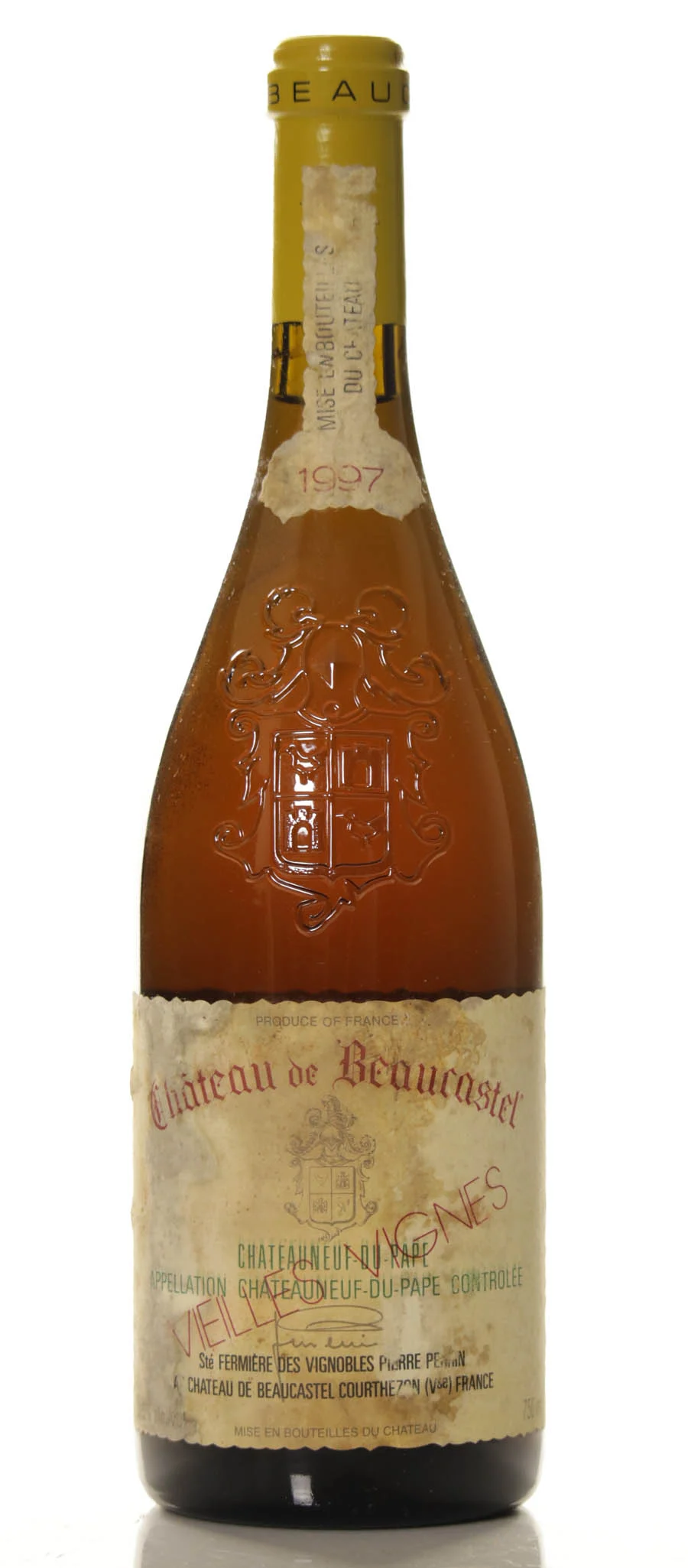 Chateau de Beaucastel Roussanne Vieilles Vignes 1997 (sl) - Vineut