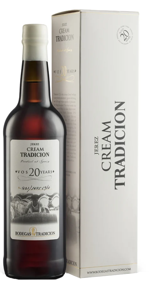 Jerez Tradicion Crema Vos 20 Años NV - Bodegas Tradición