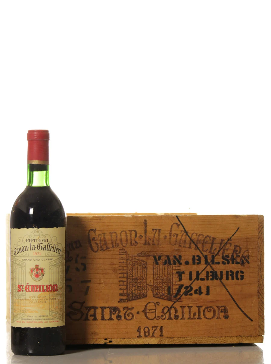 Canon la Gaffeliere 1971 Case of 12 btl. - Vineut