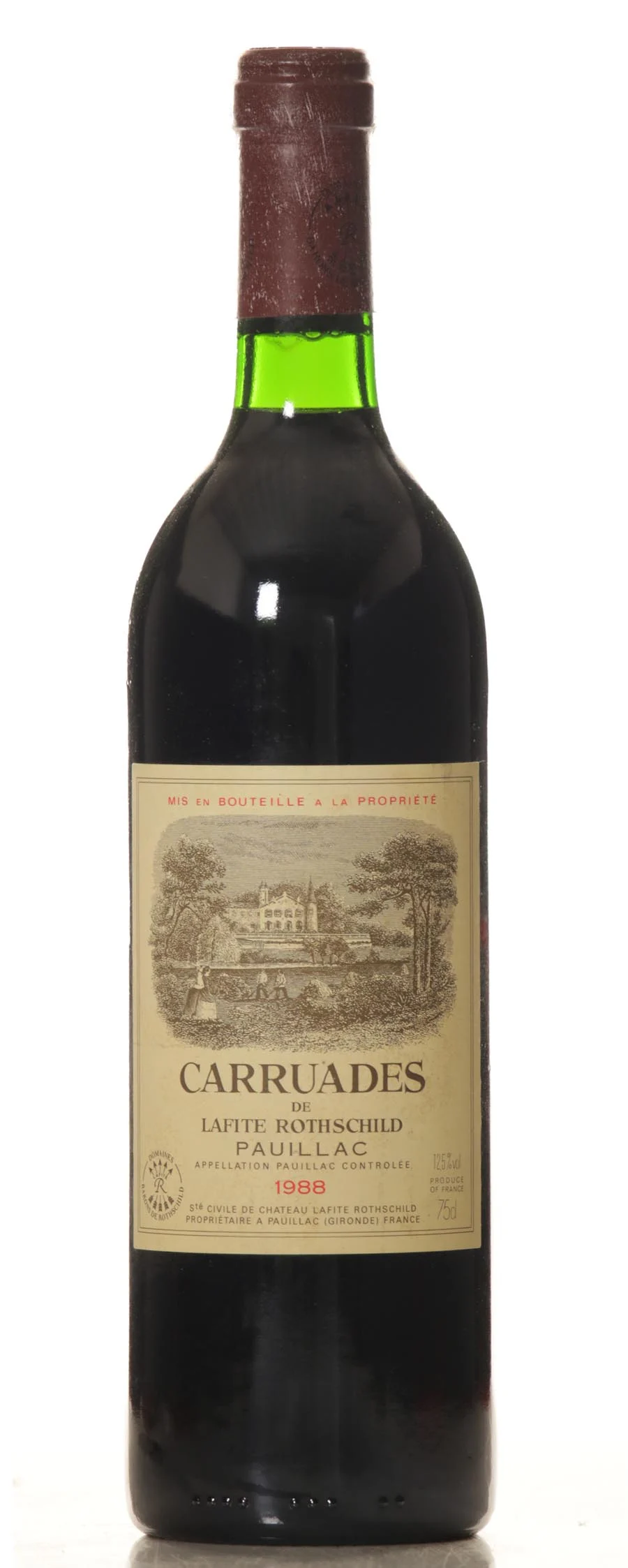 Carruades de Lafite ‘Chateau Lafite Rothschild’ 1988