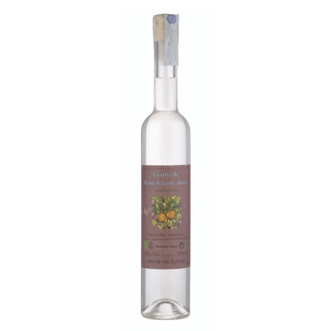 Distillerie Artisanale Cazottes Goutte de Reine Claude Dorèe Passerillée 2020 - Selecciones