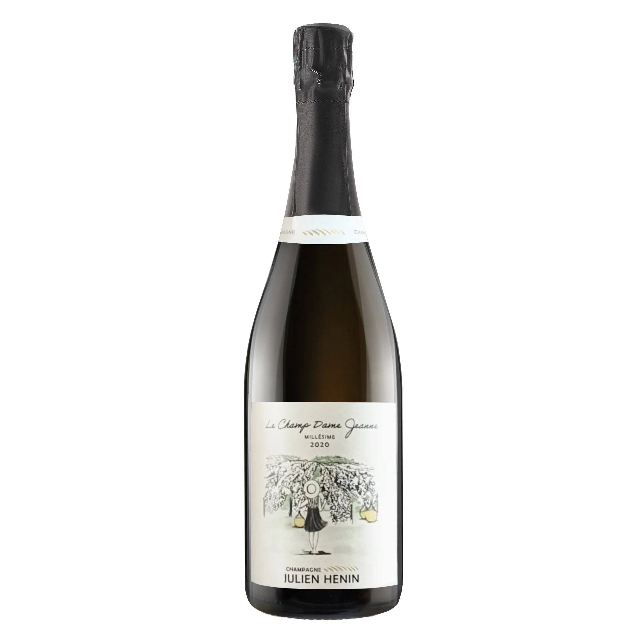Julien Hénin Le Champ Dame Jeanne Brut Nature 2020 - Blancos y Rosados