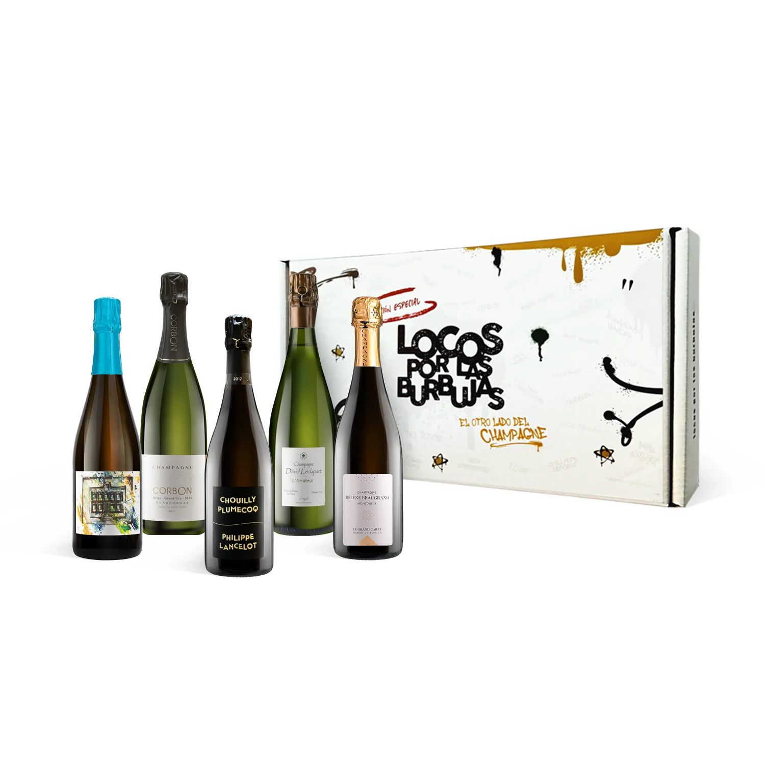 Pack Fiestas Champagne Blanc de Blancs - Blancos y Rosados