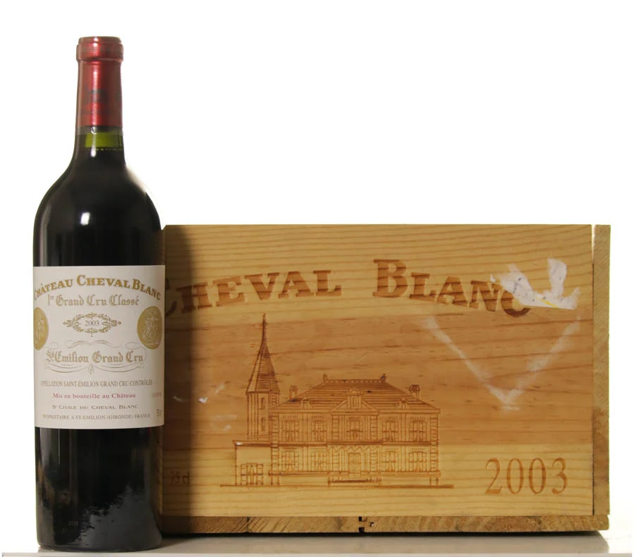 Cheval Blanc 2003 in Case of 12 btl.