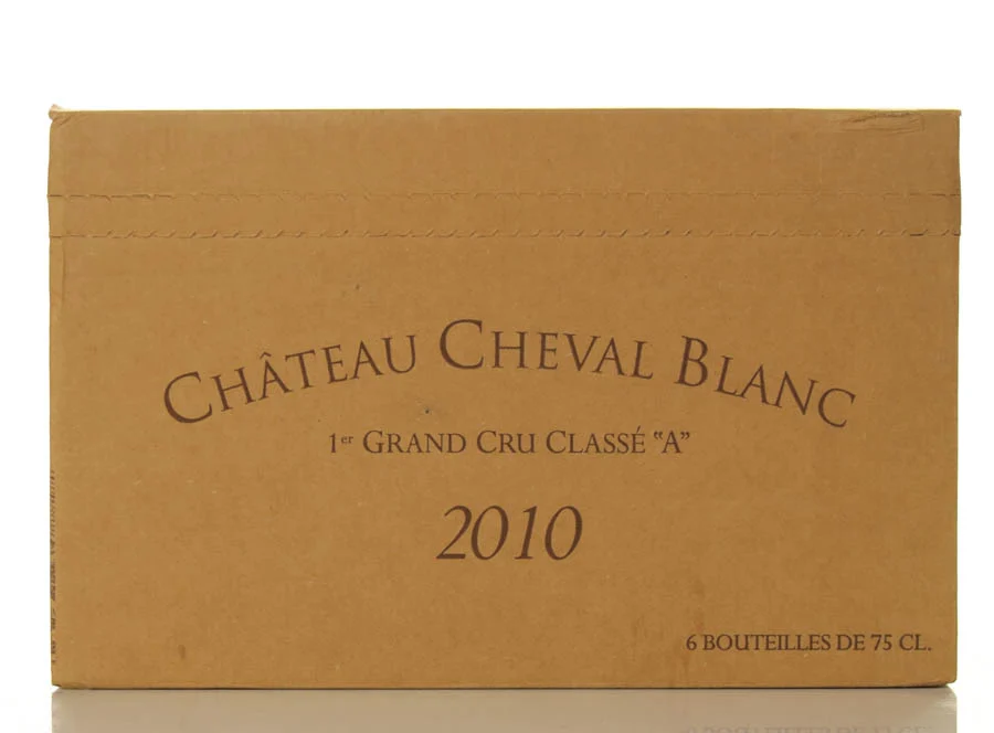 Cheval Blanc 2010 Case of 6 bottles