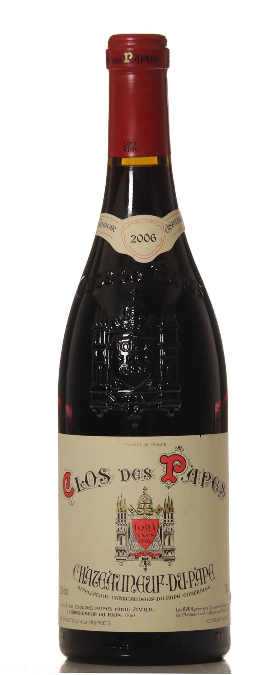 Clos des Papes 2006 Paul Avril - Vineut