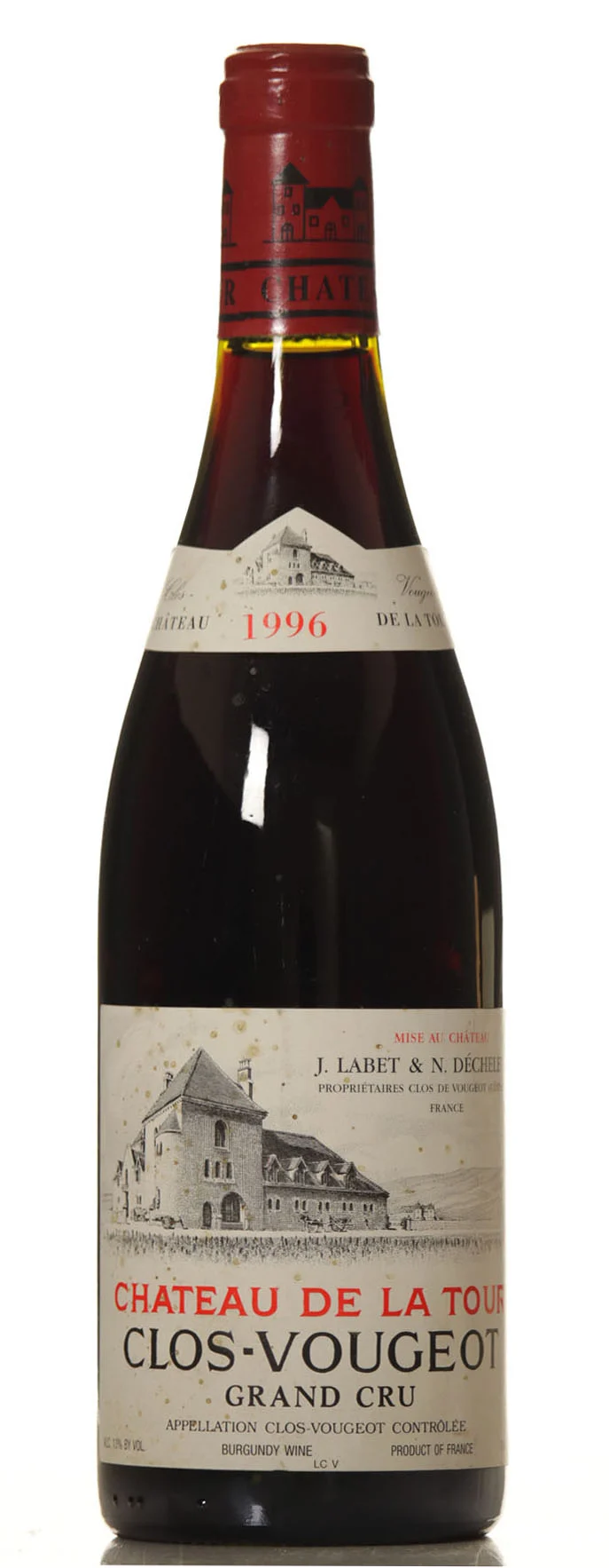 Clos de Vougeot 1996 Chateau de la Tour - Vineut