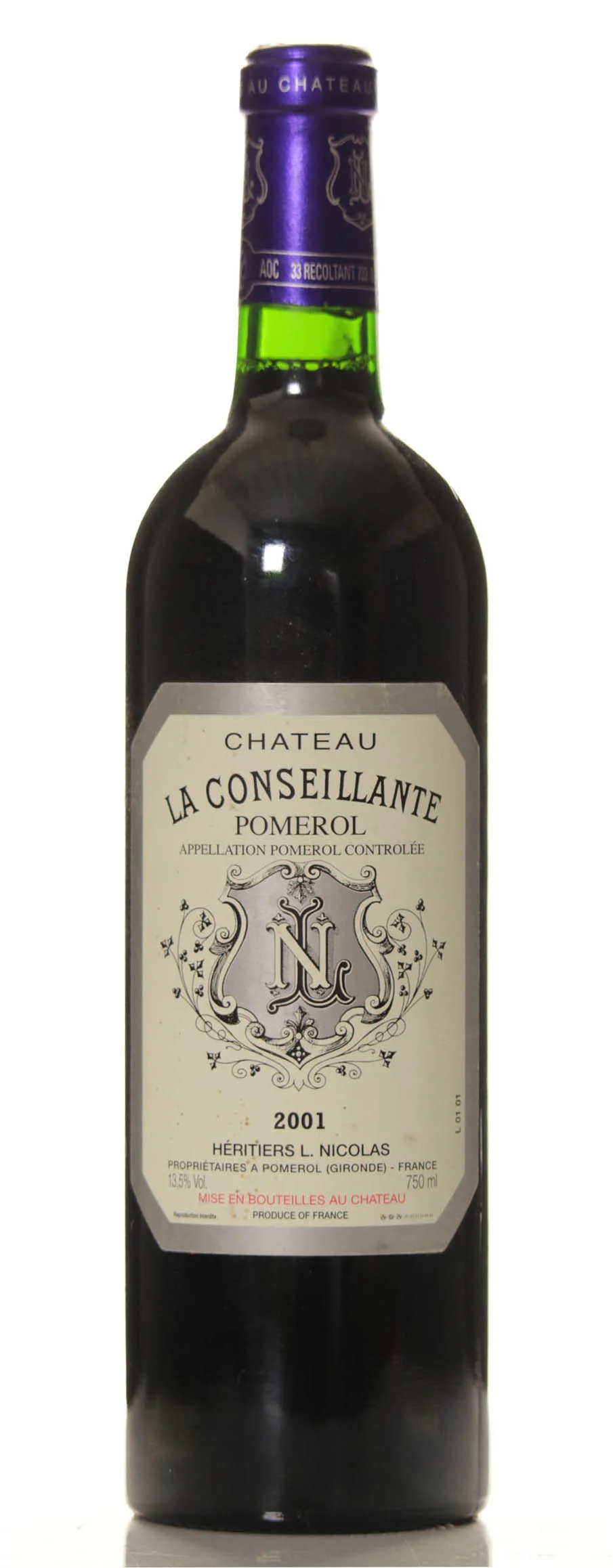La Conseillante 2001 - La Dominique