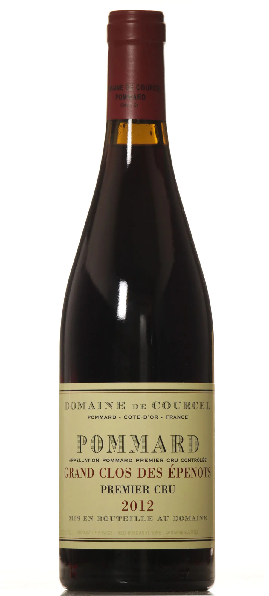 Grand Clos des Epenots 2012 Domaine de Courcel Pommard - Vineut