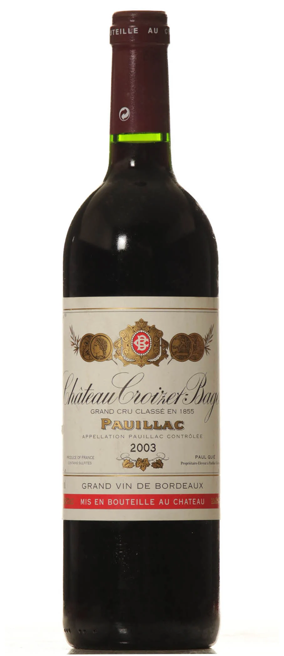 Croizet Bages 2003 - Vineut