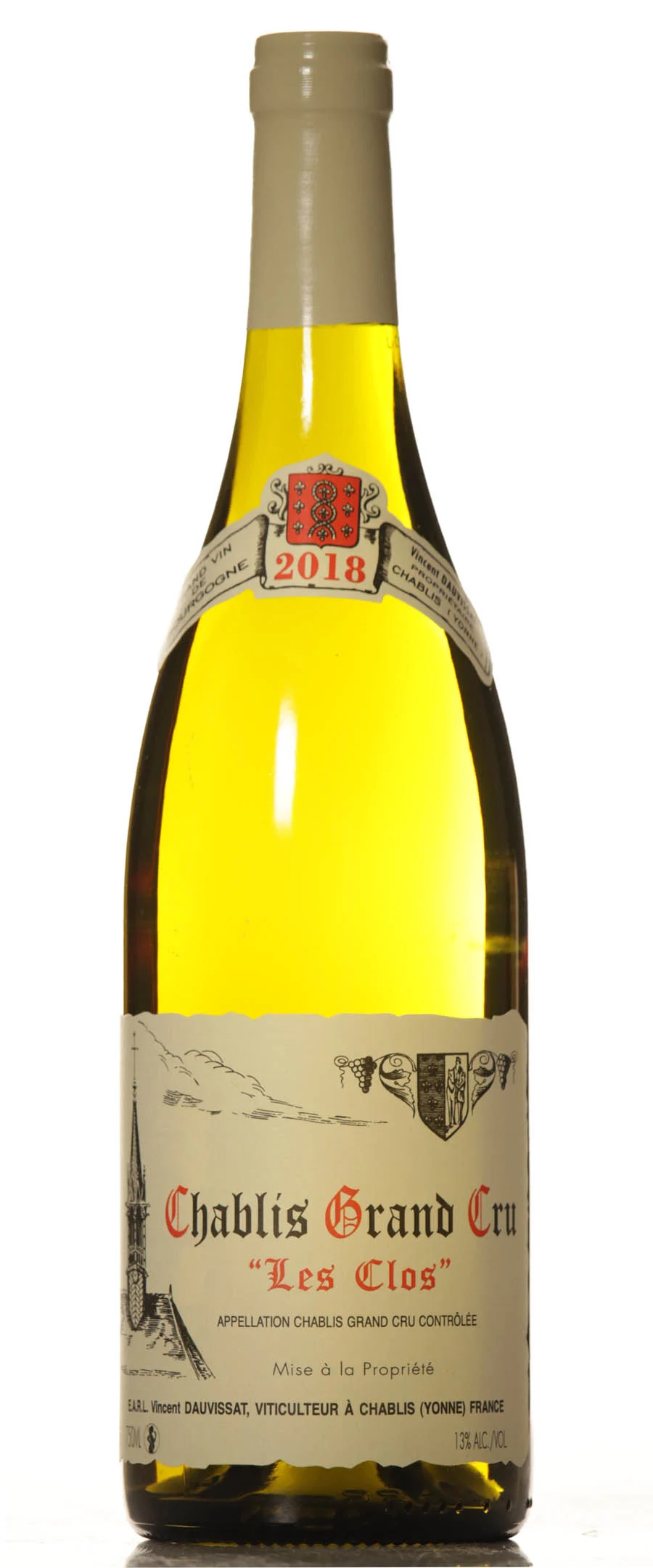 Vincent Dauvissat Chabis Les Clos 2018 - Vineut