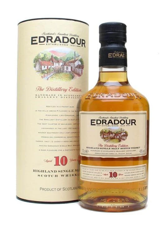 Edradour 10 años Whisky escocés de pura malta NV