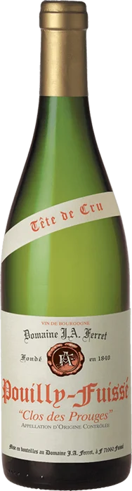 Domaine J.A Ferret - Clos des Prouges 2020 - Pouilly-Fuissé