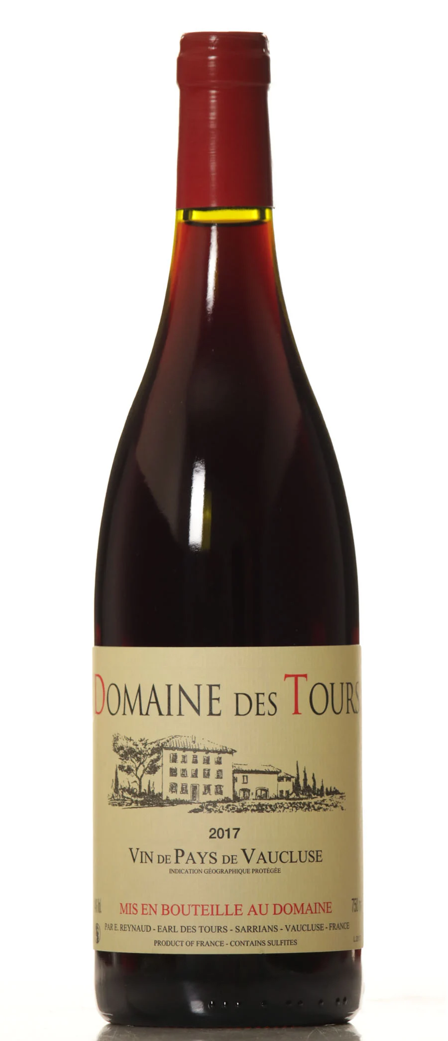Domaine des Tours Reserve Vaucluse 2017 Rayas