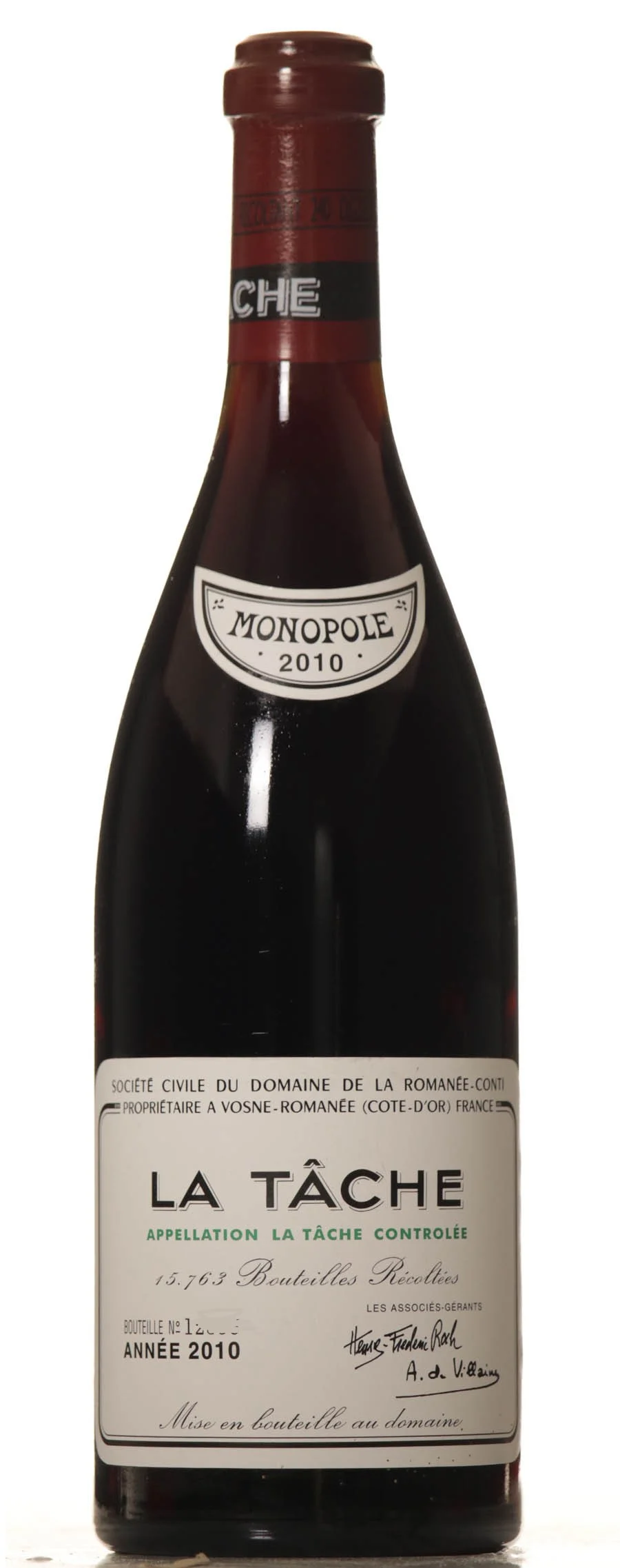 Domaine de la Romanee Conti La Tache 2010 - Domaine de la Romanée Conti