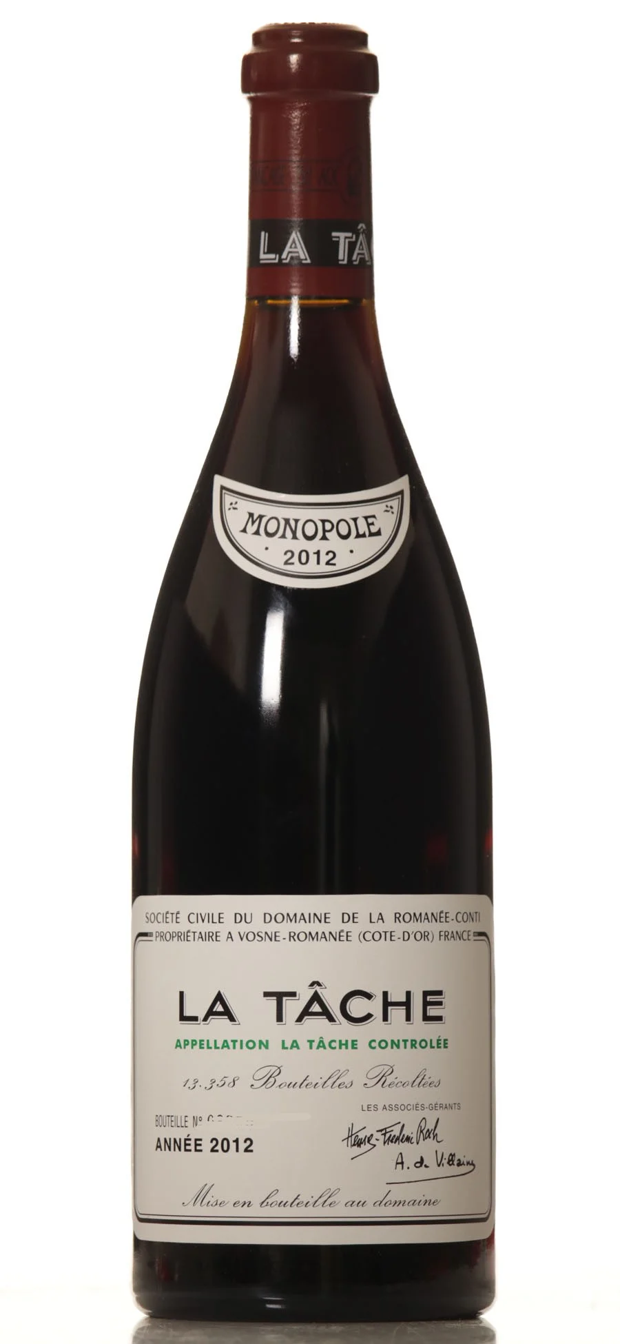 La Tache 2012 Domaine de la Romanee Conti - Vineut