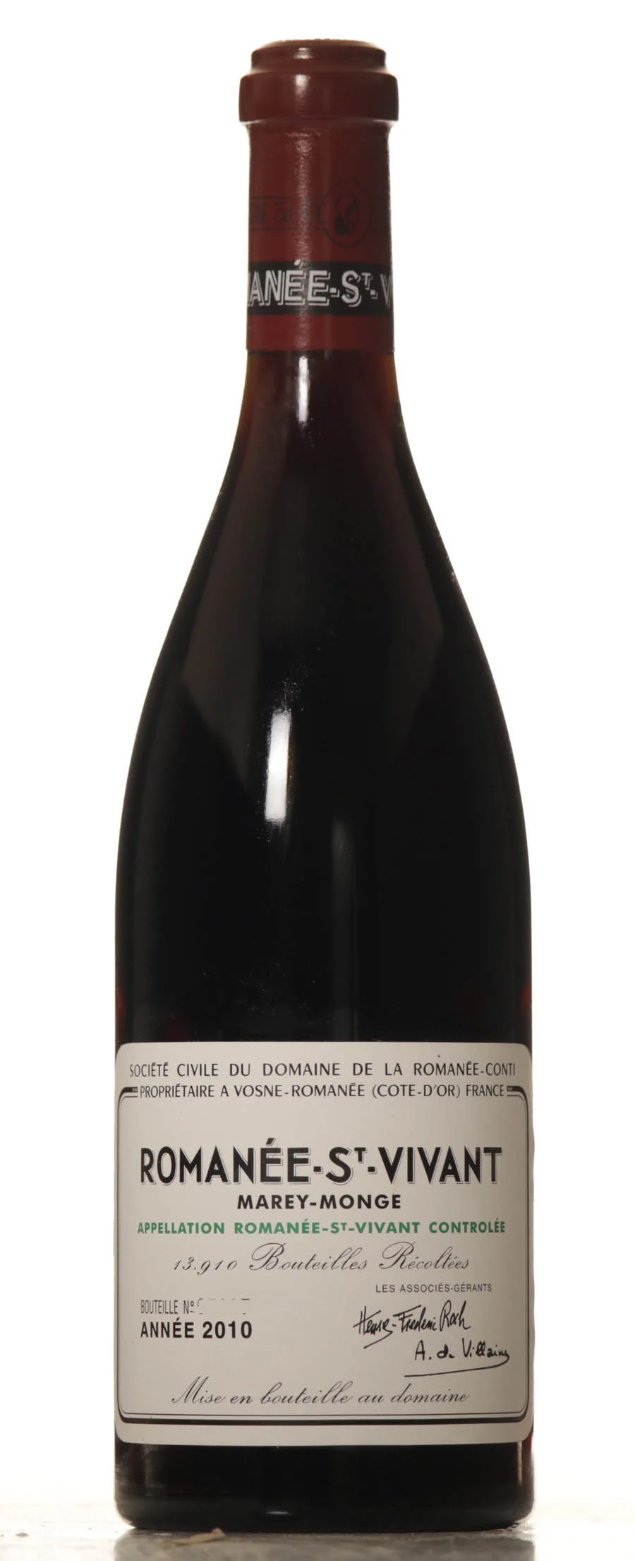 Domaine de la Romanee Conti Romanee Saint Vivant 2010 - Domaine de la Romanée Conti