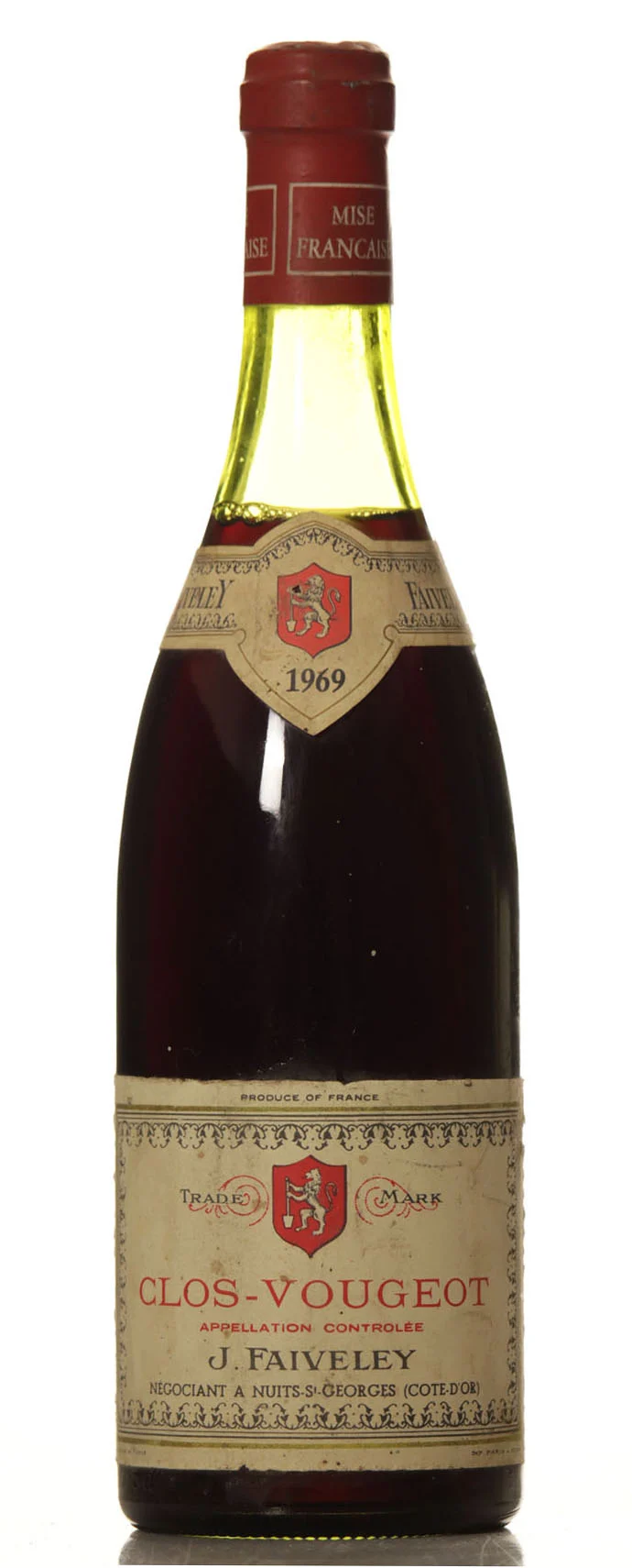 Clos de Vougeot 1969 Faiveley - Vineut