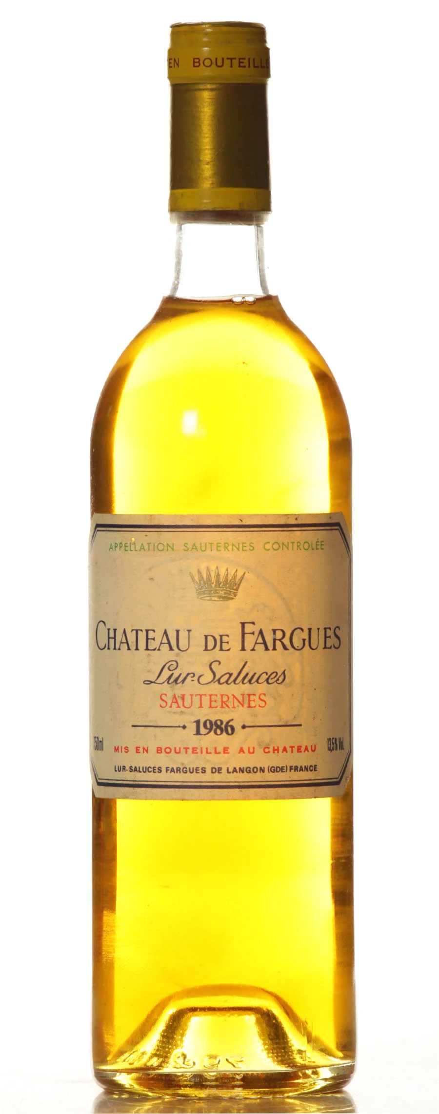 De Fargues 1986 - Vineut