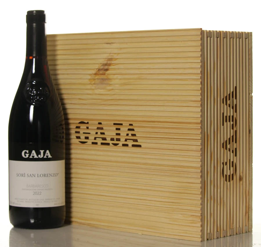 Gaja Barbaresco Sori San Lorenzo 2022 Case of 3 btl.