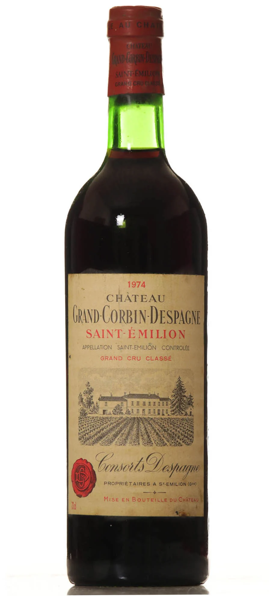 Grand Corbin Despagne 1974 - Vineut