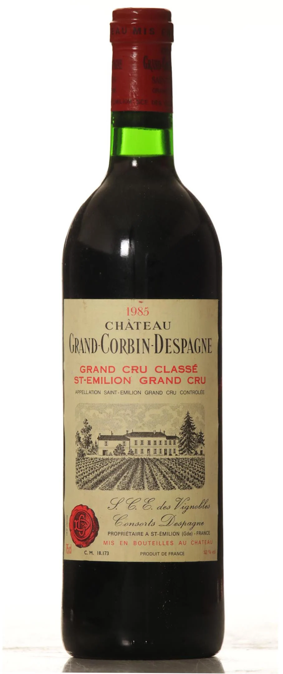 Grand Corbin Despagne 1985 - Vineut