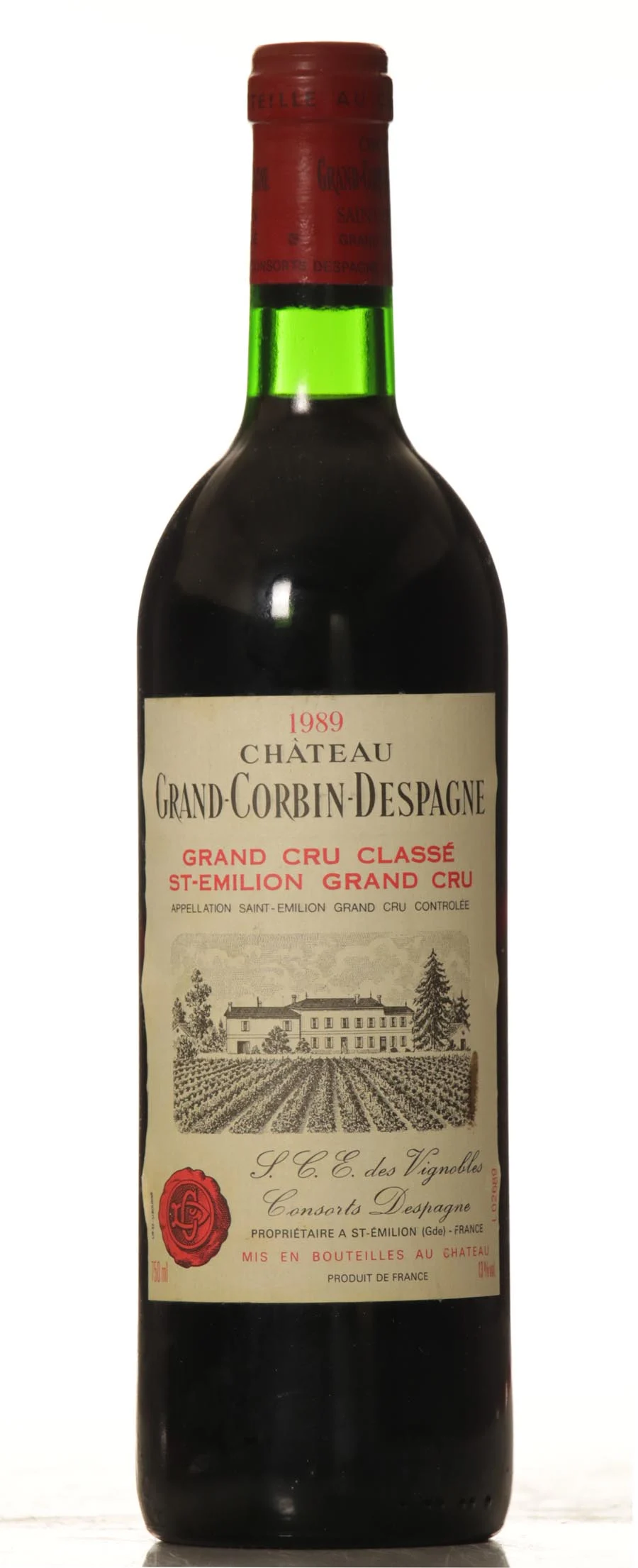 Grand Corbin Despagne 1989 - Vineut