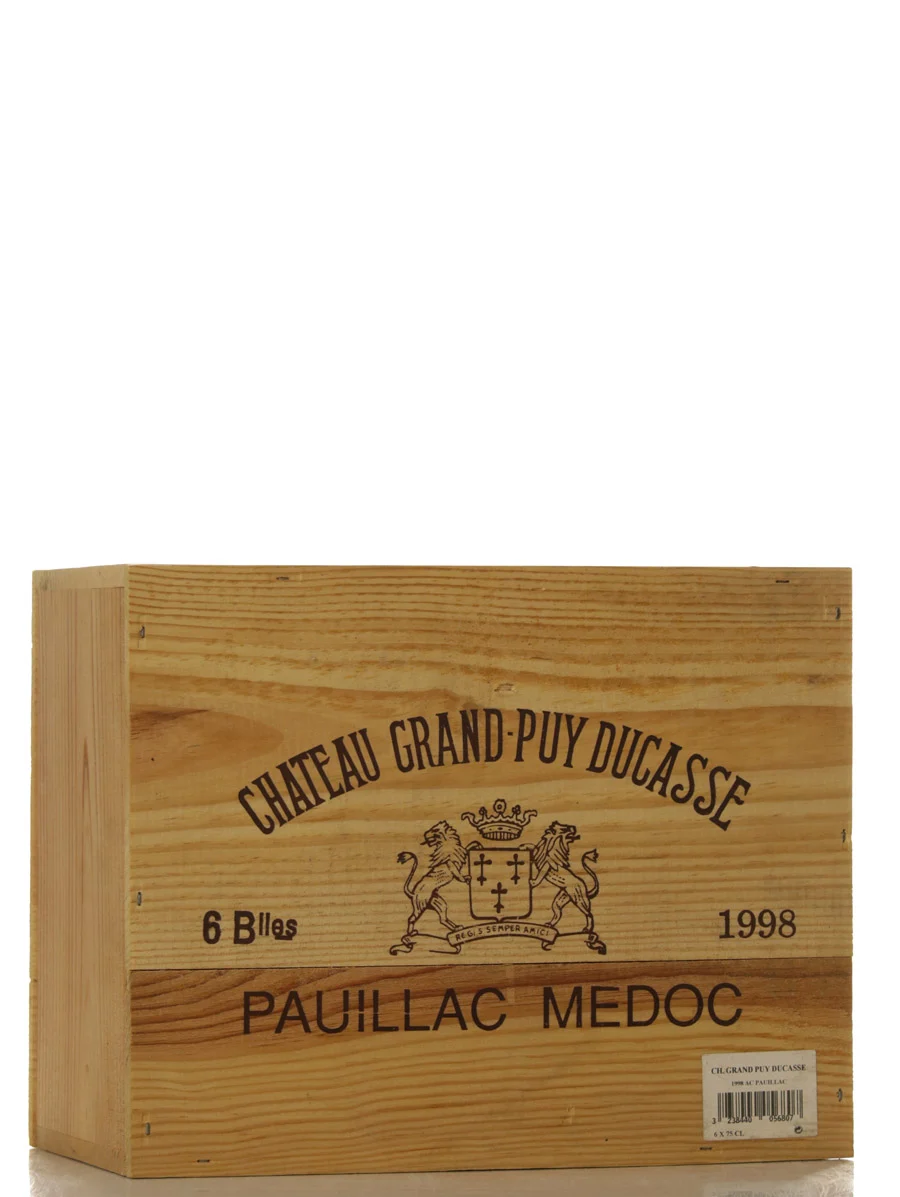 Grand Puy Ducasse 1998 Case of 6 btl.