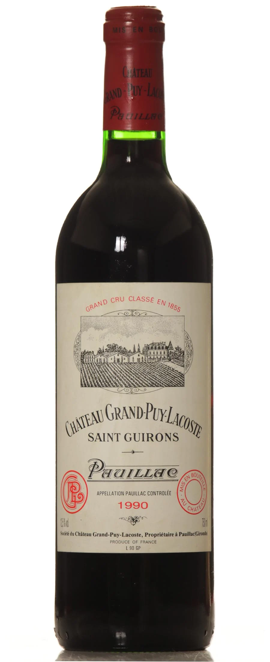 Grand Puy Lacoste 1990 - Vineut