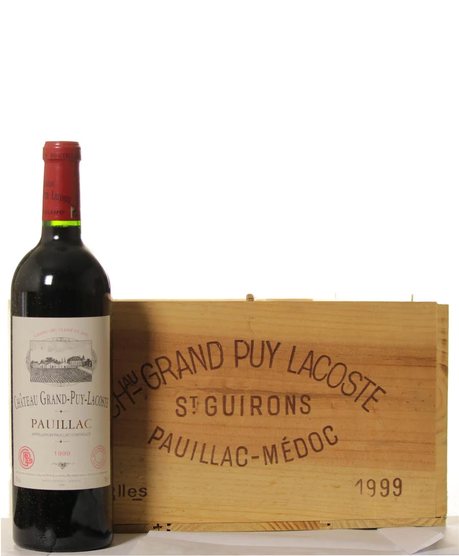 Grand Puy Lacoste 1999 Case of 12 btl.