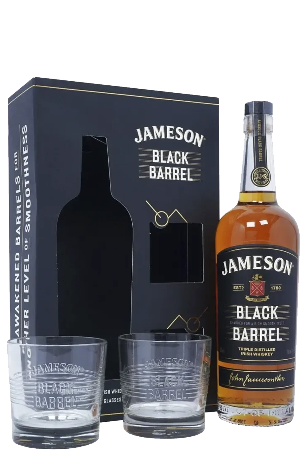 Jameson Black Barrel + 2 Copos - Jameson (Irish Distillers)