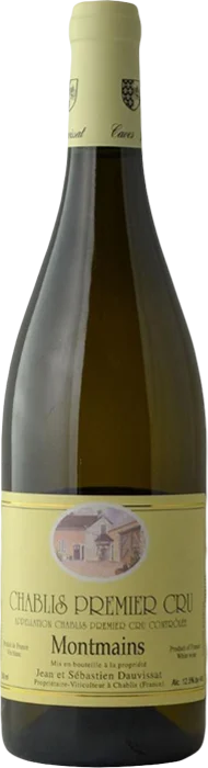 Jean et Sébastien Dauvissat - Chablis 1er Cru Montmains 2018