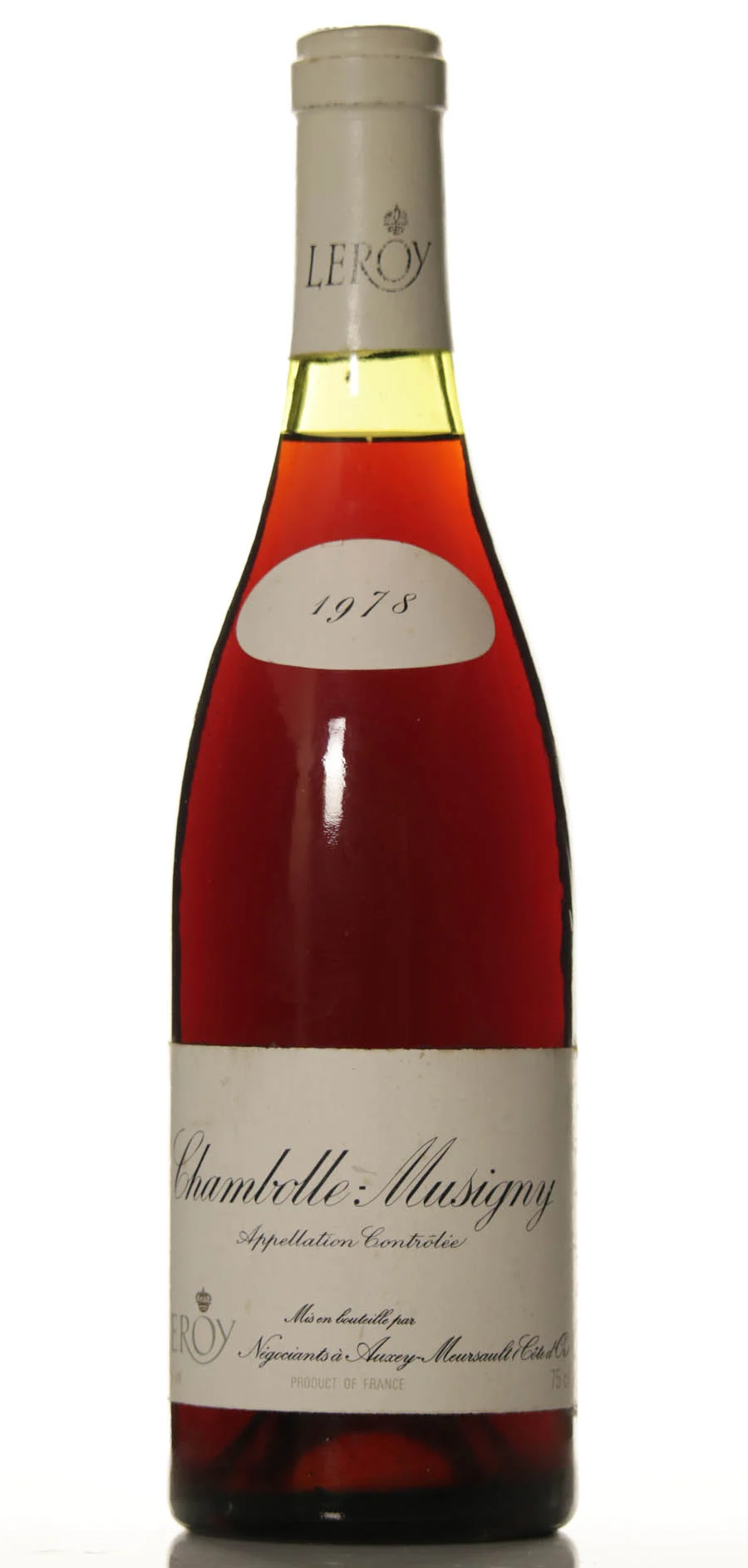 Leroy Chambolle Musigny 1978 - Vineut