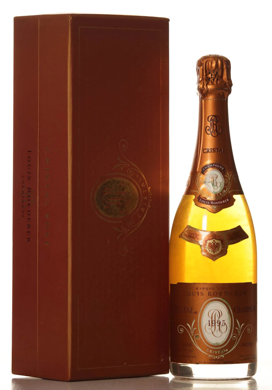 Louis Roederer Cristal Rose 1995 in Giftbox