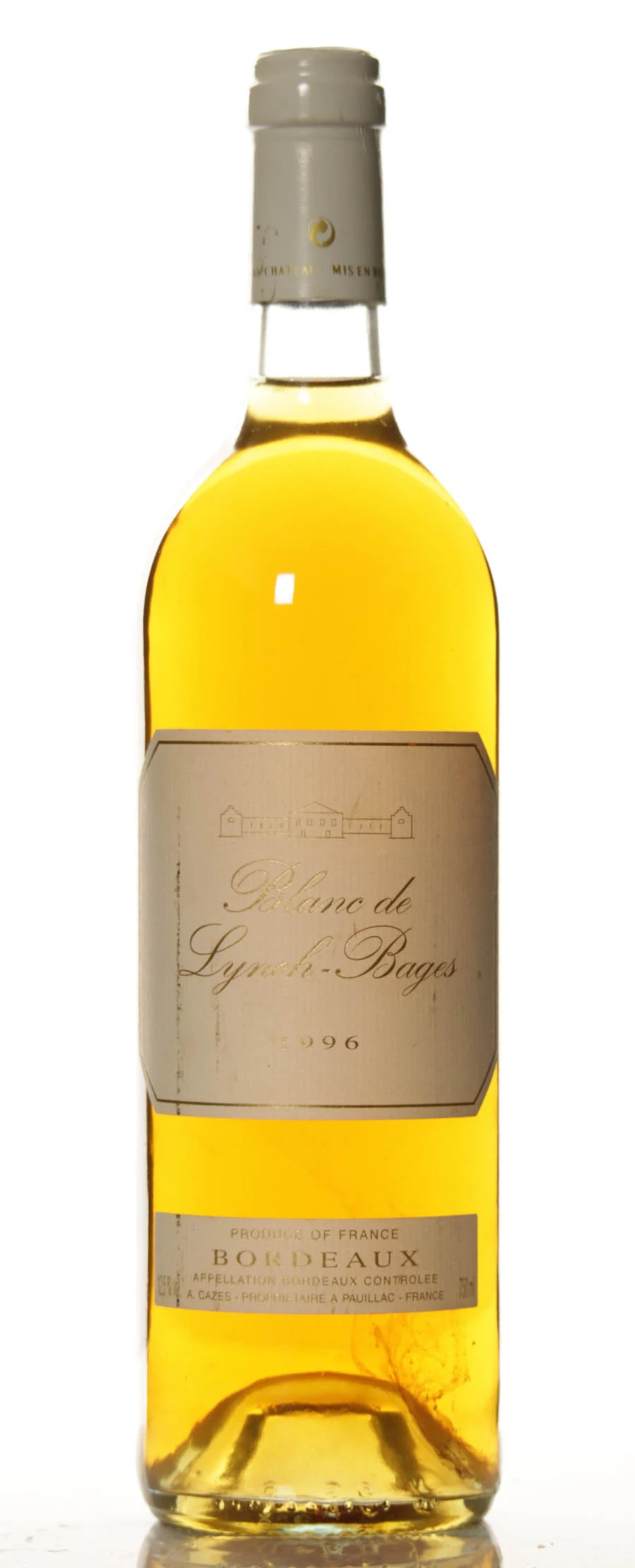 Lynch Bages blanc 1996