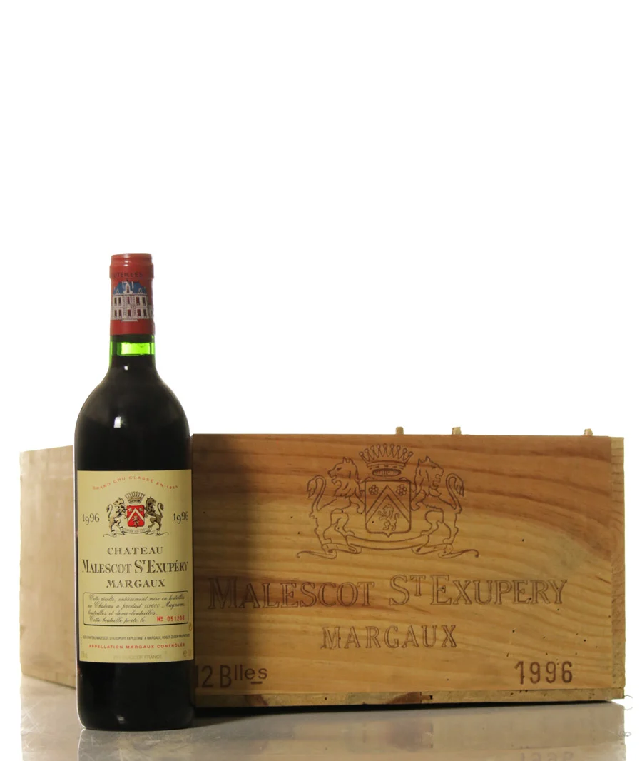 Malescot Saint Exupery 1996 Case of 12 btl. - Malescot St Exupery