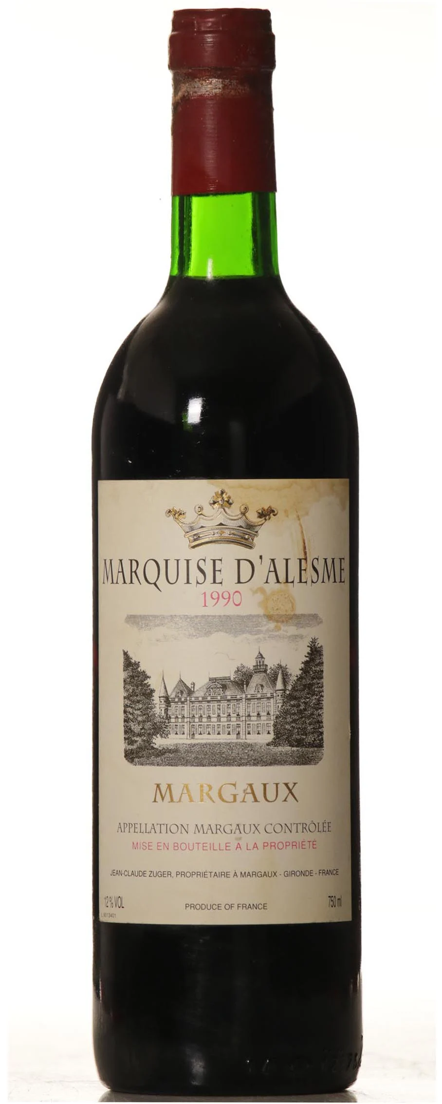 Marquis d’Alesme 1990 - Vineut