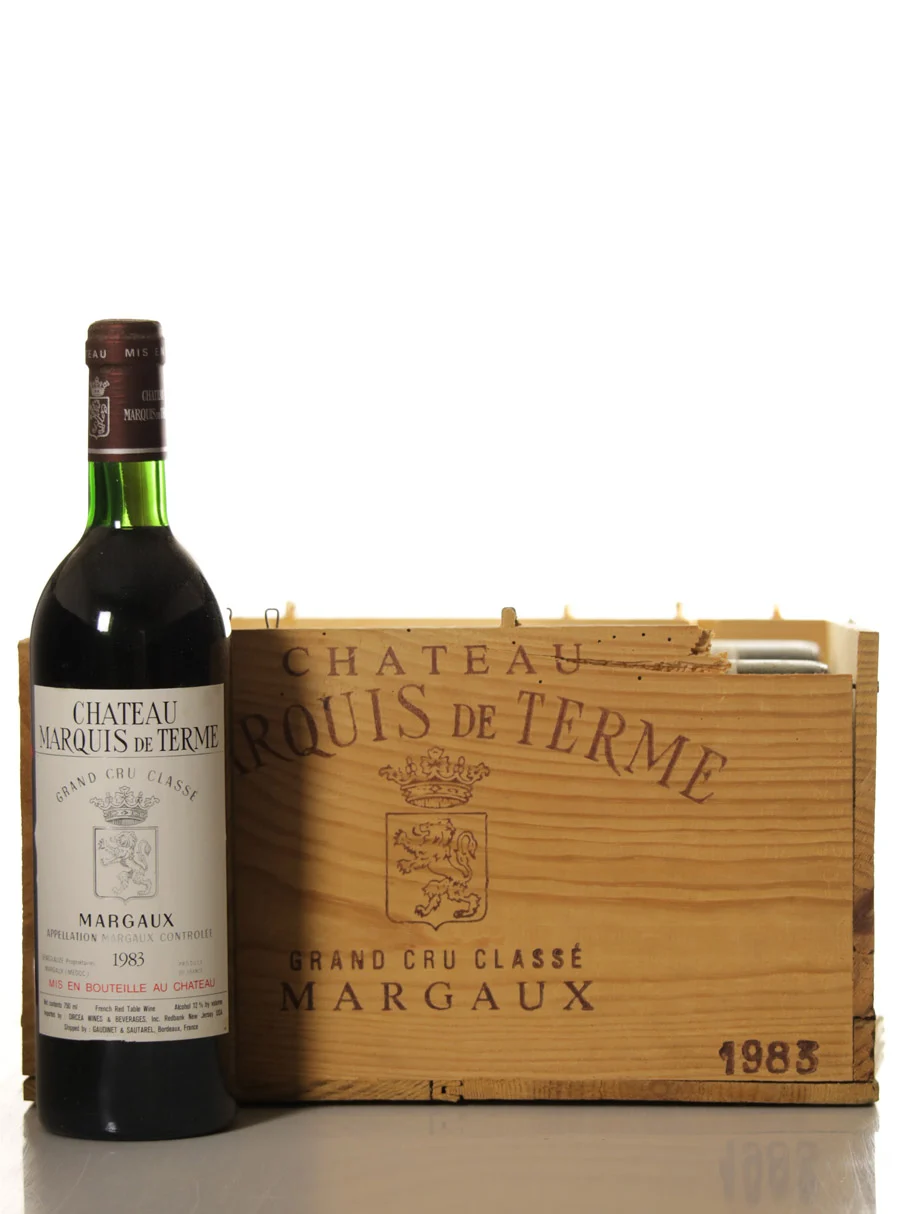 Marquis de Terme 1983 Case of 12 btl. - Vineut
