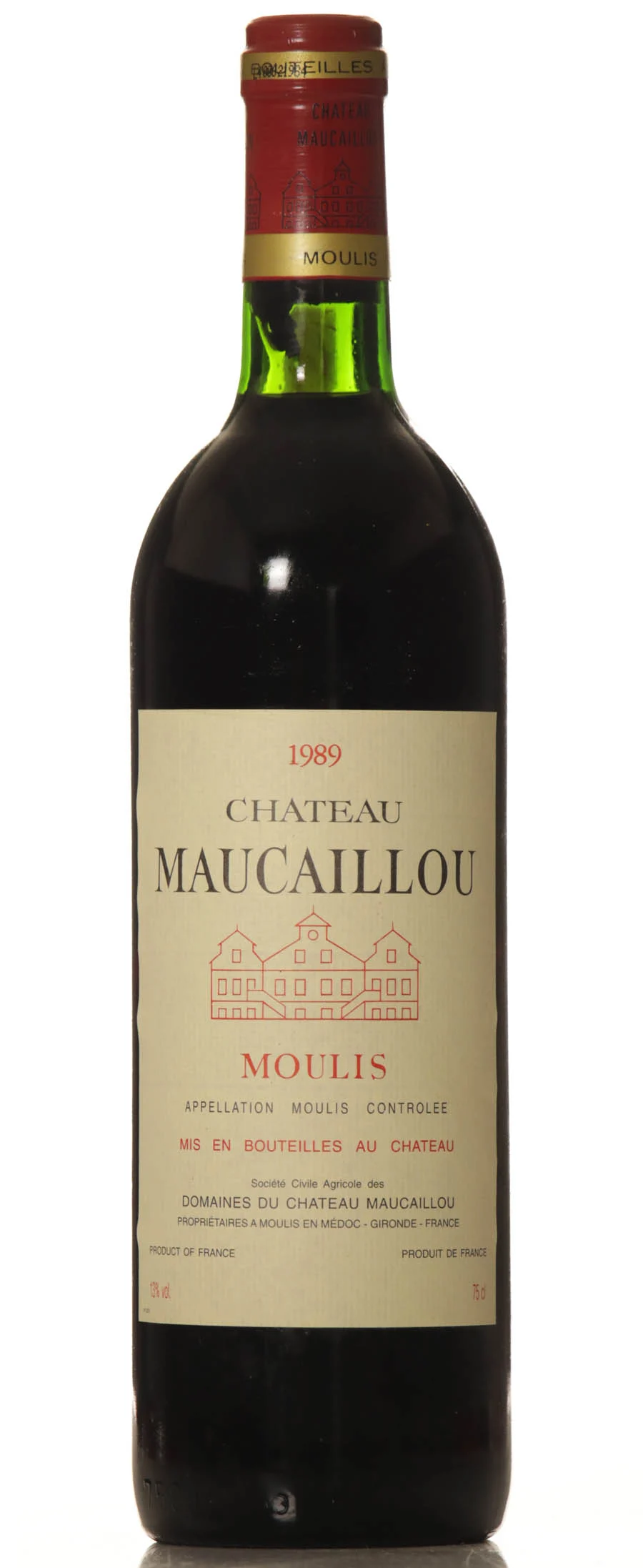 Maucaillou 1989 - Vineut